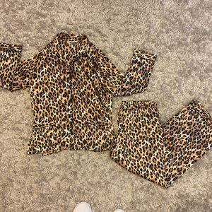 Victoria’s Secret satin pajama set